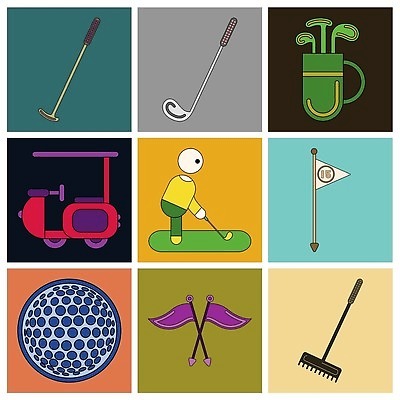 EPS 해외이미지 디자인 스포츠 골프 가방 일러스트 공 자동차 자연 컵 여름 세트 카트 장비 수확 게임 깃발 막대기 플랫 강의 철 클럽 복고 배지 챔피언 캡모자 페어웨이 해외202309 해외일러스트 모자_잡화 식기 잡화 계절 육상교통 농업 놀이 구기 생태계 파일형식 벡터