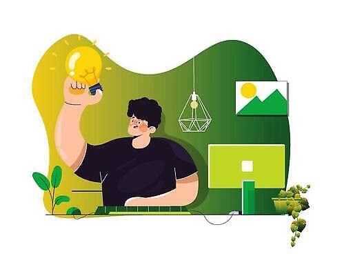 EPS 해외이미지 직업 캐릭터 손 디자인 남자 행복 백그라운드 컨셉 생각 일러스트 비즈니스 전구 통신 성공 노동자 아이디어 미술 사람 소년 성인 그래픽 노트북 컴퓨터 사무실 디지털 업무 작업 비즈니스맨 만화 종업원 서비스 그림 클립 전자 혁명 고립 벡터 해외202309 해외일러스트 일러캐릭터 감정 어린이 문화예술 신체부위 전자제품 직장인 파일형식