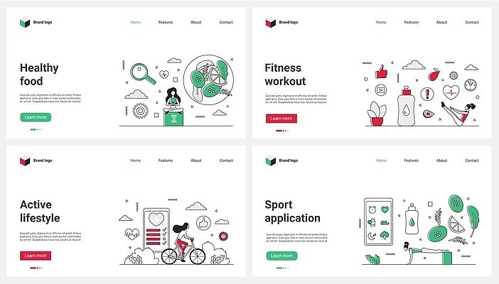 EPS 해외이미지 템플릿 라이프스타일 디자인 배너 음식 스포츠 백그라운드 컨셉 신체 다이어트 일러스트 비즈니스 요가 모바일 건강 사람 그래픽 세트 운동 자전거 웹 에너지 플랫 승차 몸무게 만화 먹기 연습 명상 페이지 고립 분실 엘리먼트 적자 착륙 채식주의자 벡터 해외202309 해외일러스트 웰빙 인터넷 모션 생활 바이크 채식 파일형식