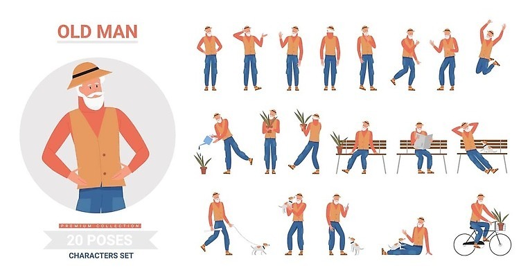 EPS 해외이미지 식물 디자인 남자 행복 무기 얼굴 포즈 신체 벤치 일러스트 수염 서기 사람 앉기 물 세트 머리 걷기 자전거 점프 산책 잡기 조끼 신문 플랫 개 냄비 만화 수집 애니메이션 영웅 고립 옛날 아바타 힙스터 벡터 해외202309 해외일러스트 자연요소 패션 감정 의자 포유류 모션 휴식 신체부위 간행물 바이크 외투 뉴스 솥 파일형식