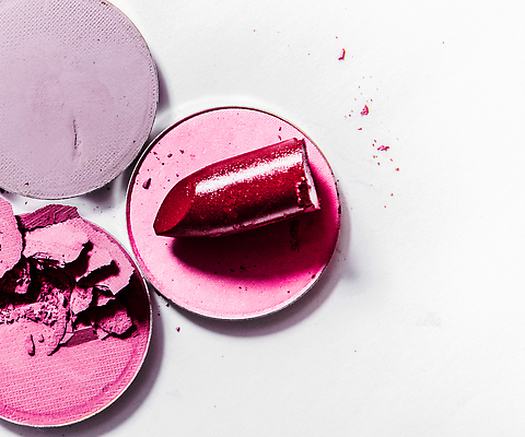 포토 JPG 해외이미지 분홍색 사람없음 뷰티 화장품 손상 립스틱 가루 질감 아이섀도 해외202309 해외포토 컬러 컨셉 파일형식