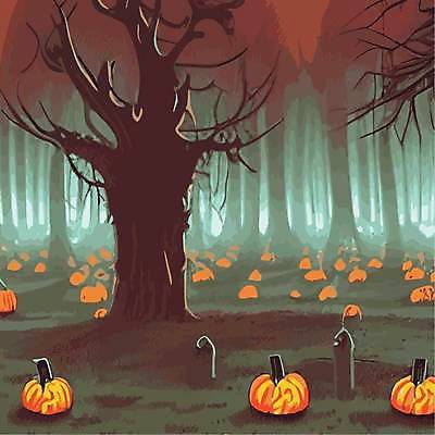 EPS 해외이미지 나무 일러스트 호박 사람없음 할로윈 야간 비석 해외202309 해외일러스트 자연요소 식물 채소 파일형식 벡터