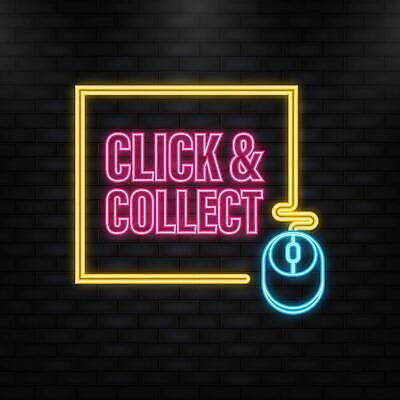 EPS 해외이미지 일러스트 프레임 타이포그라피 사람없음 사각형 마우스 수집 네온 클릭 해외202309 해외일러스트 도형 문자 컴퓨터용품 파일형식 벡터