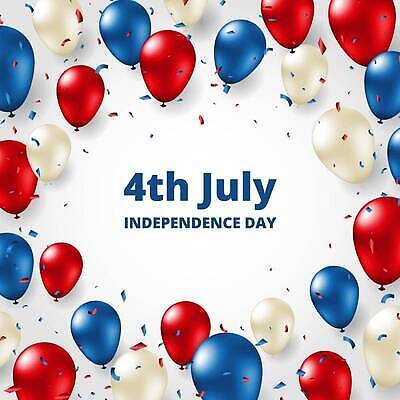 EPS 해외이미지 전통 디자인 배너 기념일 포스터 백그라운드 일러스트 텍스트 표면 휴가 기념 이벤트 장식 빨간색 파란색 빛 파티 세일 축제 미국 자유 흰색 축하 인사 신용카드 4 매끈함 심볼 꽃가루 광택 풍선 기념물 애국심 7월 독립 전국 헬륨 벡터 현실 해외202309 해외일러스트 컬러 컨셉 북아메리카 금융 숫자 예절 감각 날짜 원소 가루 파일형식