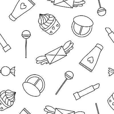 EPS 해외이미지 템플릿 디자인 음식 백그라운드 스티커 패턴 일러스트 부분 벽지 추상 막대사탕 미술 그래픽 유행 검은색 립스틱 흰색 직물 점 낙서 인쇄 만화 컵케이크 편지 천 심볼 크림 입술 질감 복고 윤곽 코믹 배지 80대 팝 힙스터 벡터 해외202309 해외일러스트 패션 노년 컬러 무늬 문화예술 사탕 신체부위 케이크 화장품 파일형식