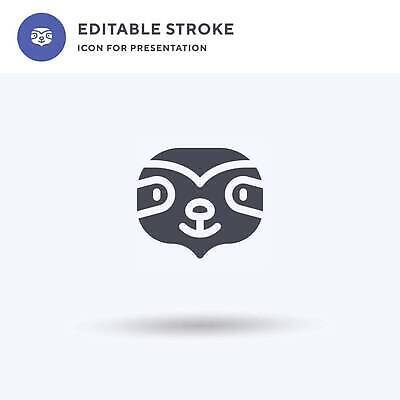 EPS 해외이미지 일러스트 그림자 타이포그라피 사람없음 나무늘보 해외202309 해외일러스트 동물 문자 파일형식 벡터