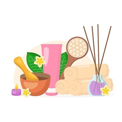 EPS 해외이미지 여자 꽃 산업 잎 신체 일러스트 장신구 휴식 건강 치료 수건 뷰티 상점 스파 화장품 흰색 공구 마사지 붓 항아리 플랫 상품 피부 크림 서비스 피부관리 유기농 아로마 로션 튜브 아로마테라피 샴푸 테라피 사우나 내추럴 고립 구성 돌봄 엘리먼트 벡터 해외202309 해외일러스트 식물 웰빙 컬러 컨셉 의학 모션 사람 신체부위 위생용품 도구 도자기 파일형식