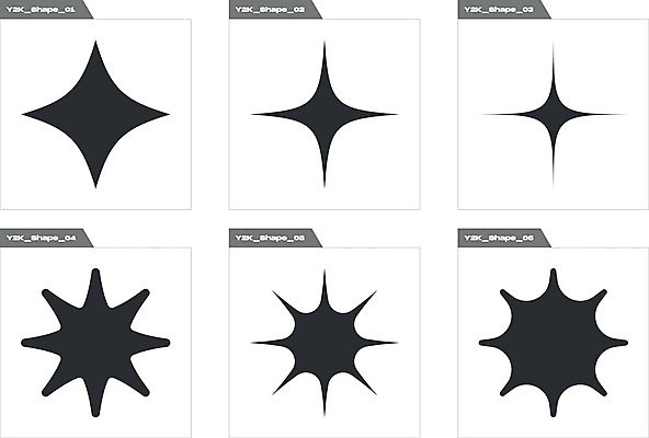 EPS 해외이미지 디자인 별 일러스트 추상 사람없음 그래픽 반짝임 세트 검은색 기하학 해외202309 해외일러스트 자연요소 컬러 무늬 모션 파일형식 벡터