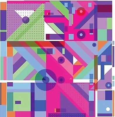 EPS 해외이미지 디자인 백그라운드 패턴 일러스트 추상 사람없음 컬러풀 기하학 스타일 멤피스디자인 해외202309 해외일러스트 컬러 무늬 파일형식 벡터