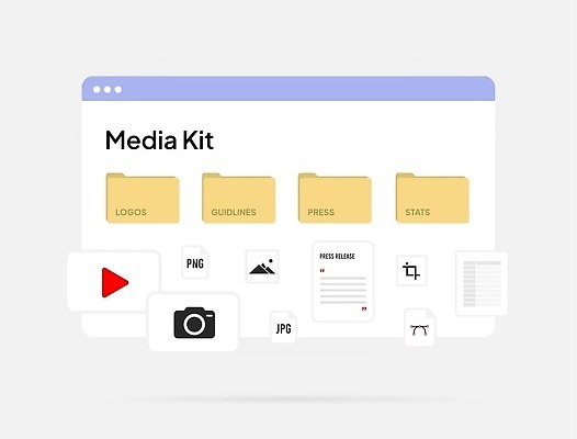 EPS 해외이미지 직업 일러스트 비즈니스 관계 회의 세트 뉴스 심볼 폴더 전자 언론 일반 승진 동영상 덩어리 조립 마케팅 분배 벡터 해외202309 해외일러스트 파일 파일형식