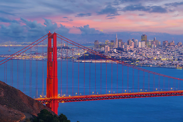 포토 JPG 해외이미지 여행 건축양식 교통시설 자연 하늘 풍경 사람없음 빨간색 물 파란색 빛 도시풍경 탑 미국 황혼 일몰 새벽 도시 만 역사 저녁 대문 캘리포니아 태평양 스카이라인 빛망울 랜드마크 샌프란시스코 해외202309 해외포토 자연요소 건축물 건축 바다 컬러 교통 북아메리카 문 노을 야간 시설 생태계 파일형식