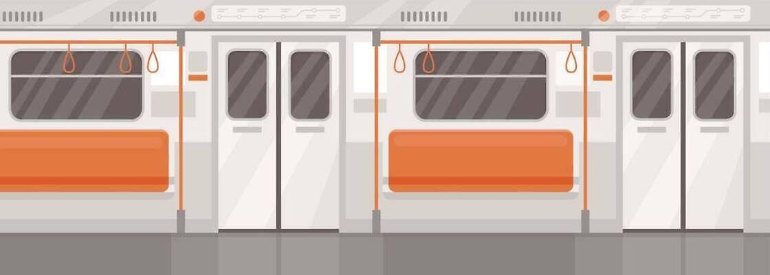 EPS 해외이미지 디자인 컬러 여행 컨셉 의자 일러스트 창문 출입구 실내 사람없음 내부 그래픽 문 기차 도시 플랫 전철 역 만화 출퇴근 상업 심플 전차 승객 튜브 지하 대도시 일반 단상 복잡 통근 스타일 벡터 현실 디테일 비어있는 해외202309 해외일러스트 육상교통 가구 비즈니스 교통시설 대중교통 출근 파일형식