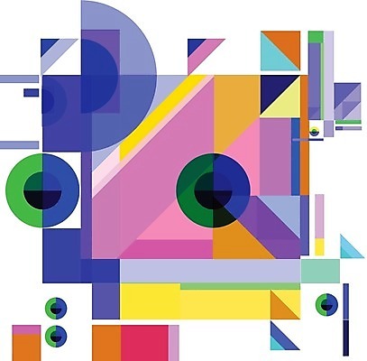 EPS 해외이미지 디자인 백그라운드 패턴 일러스트 추상 사람없음 컬러풀 기하학 스타일 멤피스디자인 해외202309 해외일러스트 컬러 무늬 파일형식 벡터