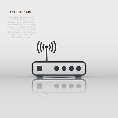 EPS 해외이미지 인터넷 일러스트 통신 안테나 컴퓨터 사무실 디지털 자료 웹 네트워크 연결 무선전화기 사인 신호 와이파이 심플 전자 모뎀 벡터 해외202309 해외일러스트 비즈니스 전자제품 전화기 무선인터넷 파일형식