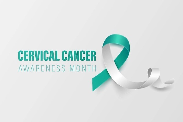 EPS 해외이미지 리본 캠페인 상징 컨셉 일러스트 사람없음 흰색 심볼 척추 암 상징물 민트색 해외202309 해외일러스트 컬러 뼈 질병 파일형식 벡터