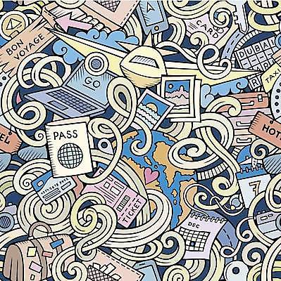 EPS 해외이미지 지구 여행 백그라운드 지도 패턴 일러스트 추상 비행기 사람없음 노트북 컬러풀 카메라 캐리어 여행가방 달력 신용카드 낙서 항공권 여권 폴라로이드사진 해외202309 해외일러스트 컬러 무늬 가방 항공교통 대중교통 금융 전자제품 티켓 폴라로이드 파일형식 벡터