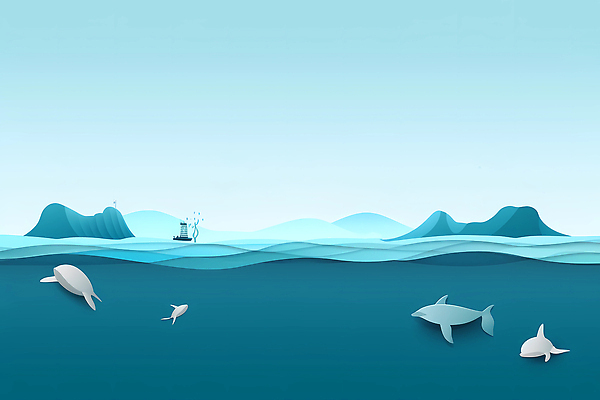 포토 JPG 해외이미지 디자인 배너 파도 바다 백그라운드 일러스트 낚시 사람없음 물 세계 우주 환경 웹 오염 보호 생태계 서식지 소셜 해외202309 해외일러스트 자연요소 컨셉 인터넷 레저 파일형식