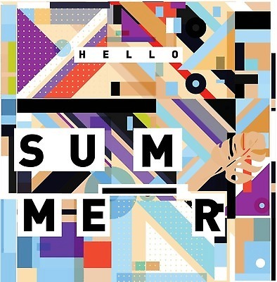 EPS 해외이미지 도형 디자인 포스터 백그라운드 패턴 일러스트 타이포그라피 사람없음 컬러풀 화려 기하학 멤피스디자인 해외202309 해외일러스트 문자 컬러 컨셉 무늬 파일형식 벡터