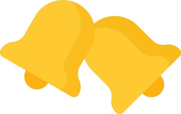 EPS 해외이미지 디자인 종교 선 컨셉 일러스트 교회 소리 종 축하 반지 심볼 윤곽 고립 뮤지컬 타종 해외202309 해외일러스트 장신구 파일형식 벡터