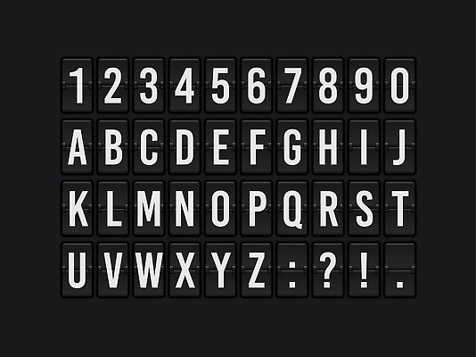 EPS 해외이미지 템플릿 디자인 알파벳 시계 여행 일러스트 타이포그라피 숫자 디지털 검은색 정보 시간 날짜 플랫 시간표 공항 편지 계산대 도착 심볼 사인 출발 복고 아날로그 점수 정비공 타이머 고립 카운트다운 터미널 스타일 벡터 현실 해외202309 해외일러스트 문자 영어 컬러 컨셉 교통시설 기술자 계획 파일형식