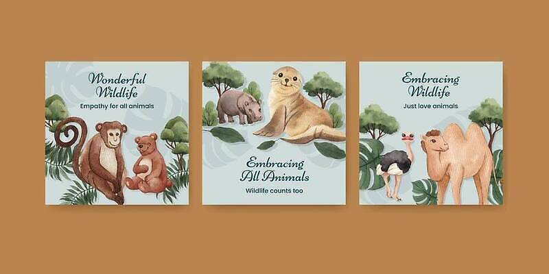 EPS 해외이미지 나무 식물 동물 배너 일러스트 아프리카 자연 조류 코끼리 수채화 동물원 고양이 원숭이 호랑이 숲 사자 열대우림 만화 기린 사파리 얼룩말 서식지 타조 동물상 마케팅 벡터 해외202309 해외일러스트 나라 포유류 반려동물 조형물 말_동물 생태계 파일형식