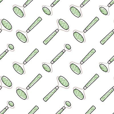 EPS 해외이미지 여자 얼굴 백그라운드 패턴 일러스트 벽지 휴식 건강 일상 뷰티 스파 중국 화장품 공구 마사지 낙서 인쇄 피부 롤러 손그림 스킨케어 테라피 내추럴 돌봄 리프팅 벡터 해외202309 해외일러스트 아시아 컨셉 무늬 모션 사람 라이프 신체부위 도구 파일형식