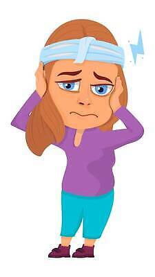 EPS 해외이미지 백인 손 여자 얼굴 백그라운드 일러스트 스트레스 건강 피곤 사람 성인 치료 뷰티 머리 고통 흰색 표현 잡기 질병 두통 문제 나쁜 고립 우울증 편두통 해외202309 해외일러스트 서양인 감정 컬러 컨셉 의학 모션 신체부위 파일형식 벡터