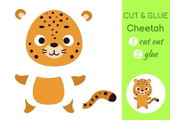 EPS 해외이미지 클립아트 모양 동물 템플릿 캐릭터 교육 종이 어린이 컬러 일러스트 학교 놀이 기술 미술 책 유치원 게임 아기 퍼즐 퀴즈 어플리케이션 인쇄 만화 자르기 연습 뇌 반죽 페이지 치타 DIY 재규어 접착제 벡터 해외202309 해외일러스트 일러캐릭터 포유류 모션 문화예술 사람 취미 풀_접착제 파일형식