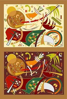 EPS 해외이미지 모양 선 백그라운드 일러스트 추상 미래 미술 빨간색 초록색 세트 컬러풀 갈색 우주 희망 화가 기하학 구성 스타일 벡터 해외202309 해외일러스트 직업 감정 컬러 컨셉 무늬 문화예술 파일형식