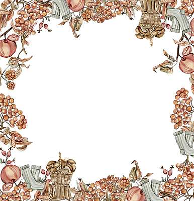 JPG 해외이미지 열매 분홍색 낙엽 잎 과일 일러스트 양말 프레임 사람없음 바구니 사각형 버섯 나뭇가지 화려 통나무 해외202309 해외일러스트 도형 나무 식물 컬러 컨셉 파일형식