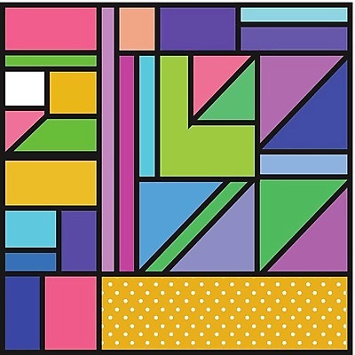 EPS 해외이미지 디자인 패턴 일러스트 추상 사람없음 컬러풀 기하학 멤피스디자인 해외202309 해외일러스트 컬러 무늬 파일형식 벡터