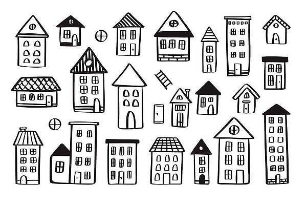 EPS 해외이미지 손 디자인 실루엣 선 백그라운드 일러스트 건축양식 창문 지붕 아파트 주택 미술 건물 그래픽 세트 연필 문 마을 검은색 도시 낙서 작음 만화 스케치 수집 심볼 오브젝트 그림 시골집 심플 윤곽 타운 고립 엘리먼트 타격 스타일 벡터 해외202309 해외일러스트 건축물 건축 컬러 모션 문화예술 학용품 촬영기법 신체부위 필기구 크기 파일형식