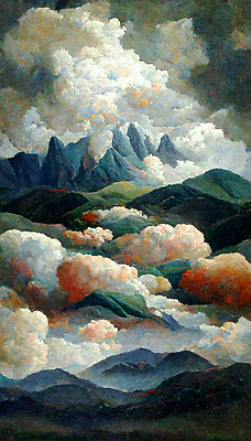 포토 JPG 해외이미지 구름 백그라운드 일러스트 벽지 수채화 산 풍경 사람없음 놀람 넘어짐 해외202309 해외일러스트 자연요소 감정 모션 표정 파일형식