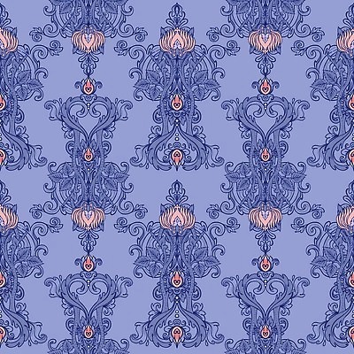 EPS 해외이미지 식물 디자인 꽃 종이 백그라운드 잎 꽃무늬 패턴 일러스트 자연 벽지 영국 잉글랜드 미술 그래픽 장식 파란색 정원 봄 낭만 수확 골동품 직물 화려 중세 클래식 큼 타일 그림 질감 복고 빅토리아 옛날 포장소품 스타일 벡터 해외202309 해외일러스트 계절 유럽 컬러 컨셉 무늬 농업 포장 문화예술 역사 크기 오브젝트 생태계 포장재료 파일형식