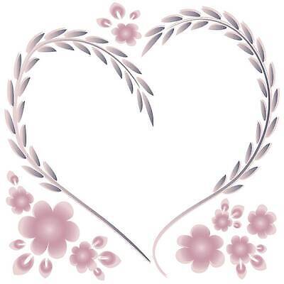 EPS 해외이미지 디자인 꽃 분홍색 백그라운드 일러스트 프레임 사랑 사람없음 하트 해외202309 해외일러스트 모양 식물 감정 컬러 파일형식 벡터