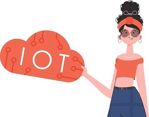 EPS 해외이미지 여자 일러스트 한명 들기 상반신 성인 선글라스 클라우드서비스 사물인터넷 성인여자한명만 해외202309 해외일러스트 1 안경 모션 정보기술 사람 서비스 여자한명만 성인여자만 파일형식 벡터