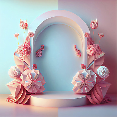 포토 JPG 해외이미지 꽃 분홍색 프레임 사람없음 화려 우아함 단상 해외202309 해외포토 식물 컬러 컨셉 파일형식