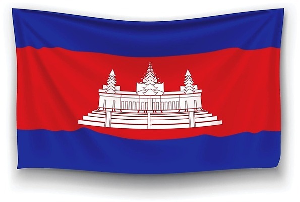 EPS 해외이미지 디자인 아시아 파도 컬러 컨셉 일러스트 바람 미술 그래픽 빨간색 파란색 자유 흰색 축하 깃발 직물 실크 심볼 오브젝트 그림 캄보디아 애국심 고립 대통령 엘리먼트 오리지널 전국 정부 벡터 해외202309 해외일러스트 자연요소 나라 바다 날씨 문화예술 파일형식