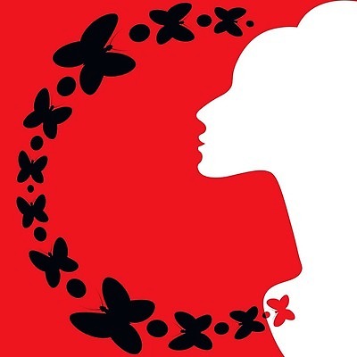 EPS 해외이미지 디자인 여자 나비 백그라운드 일러스트 모바일 내부 책 공책 우아함 정사각형 마법 엘리먼트 테마 항목 해외202309 해외일러스트 도형 곤충 컨셉 문구용품 사람 파일형식 벡터