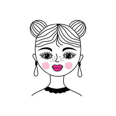 EPS 해외이미지 손 디자인 여자 얼굴 백그라운드 일러스트 추상 사람 성인 그래픽 장식 10대 뷰티 머리 검은색 흰색 낙서 만화 스케치 입술 윤곽 고립 엘리먼트 아바타 스타일 벡터 해외202309 해외일러스트 컬러 무늬 청소년 미술 신체부위 파일형식