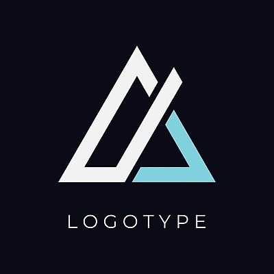 EPS 해외이미지 일러스트 비즈니스 사람없음 삼각형 심볼 미니멀 해외202309 해외일러스트 도형 파일형식 벡터