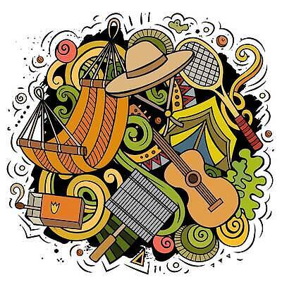 EPS 해외이미지 클립아트 라이프스타일 디자인 옷 계절 공원 포스터 음식 여행 스티커 일러스트 자연 휴가 휴식 텐트 요리 야외 장식 컬러풀 소풍 여행객 캠핑 장비 탐험 기타 라켓 그릴 낙서 숲 바비큐 성냥 만화 오브젝트 엽서 주말 해먹 점심식사 고립 구성 랜드마크 원정 해외202309 해외일러스트 공공시설 스포츠용품 컬러 컨셉 주방용품 현악기 레저 캠핑도구 사람 생활 야외활동 식사 침대 편지 생태계 파일형식 벡터