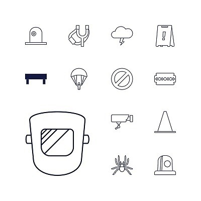 EPS 해외이미지 디자인 도로 백그라운드 일러스트 바닥 경고 가면 안전 그래픽 빛 세트 카메라 검은색 웹 장비 젖음 금지 흰색 업무 플랫 보호 위험 심볼 오브젝트 사인 보안 낙하산 거미 면도기 원뿔 고립 그만 사이렌 용접공 스타일 벡터 해외202309 해외일러스트 도형 직업 길 컬러 곤충 컨셉 인터넷 교통시설 전자제품 위생용품 작업 파일형식