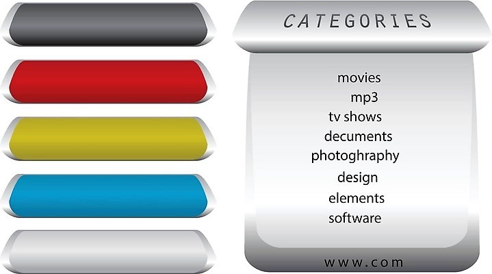 EPS 해외이미지 디자인 일러스트 버튼 웹 메뉴 해외202309 해외일러스트 인터넷 파일형식 벡터