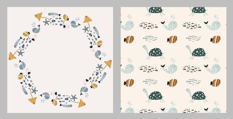 EPS 해외이미지 클립아트 동물 디자인 야생동물 바다 컬러 일러스트 자연 불가사리 어류 미술 그래픽 장식 물 여름 세트 컬러풀 뷰티 수중 플랫 산호 거북이 만화 수집 그림 문어 상어 수족관 동물상 엘리먼트 벡터 해외202309 해외일러스트 자연요소 계절 파충류 문화예술 극피동물 연체동물 조형물 수중동물 자포동물 생태계 파일형식