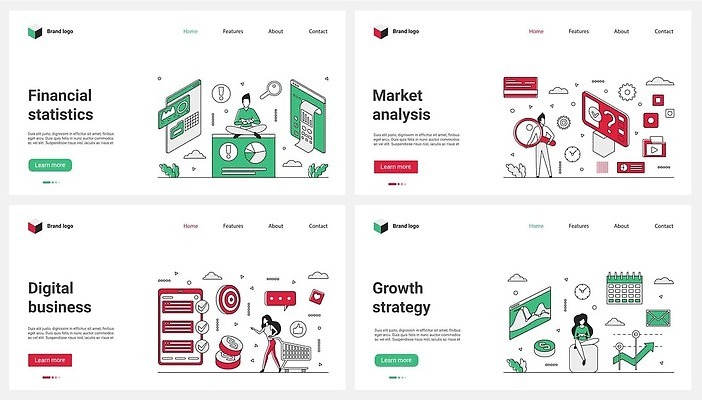 EPS 해외이미지 템플릿 디자인 배너 선 백그라운드 컨셉 돈 인터넷 일러스트 비즈니스 통계 유리 모바일 그래프 화살 사람 그래픽 금융 경제 쇼핑 세트 디지털 자료 웹 카트 성장 업무 시장 플랫 확대 계획 주식 만화 분석 보고서 고립 목차 벡터 해외202309 해외일러스트 재질 작업 재산 파일형식