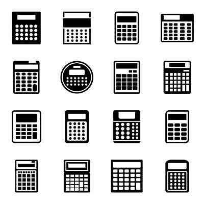 EPS 해외이미지 디자인 교육 백그라운드 컨셉 인터넷 일러스트 비즈니스 금융 컴퓨터 금속 디지털 검은색 웹 계산기 수학 심볼 사인 전자 광택 회계 고립 엘리먼트 인터페이스 벡터 해외202309 해외일러스트 컬러 교과목 재질 문구용품 경제 전자제품 장비 파일형식