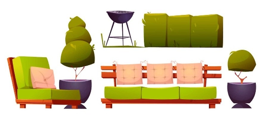 EPS 해외이미지 나무 식물 라이프스타일 디자인 공원 벽 가구 백그라운드 잎 의자 일러스트 자연 휴식 주택 요리 풍경 야외 장식 초록색 여름 울타리 세트 소파 소풍 파티 정원 흰색 바비큐 만화 관목 오브젝트 안락의자 고립 뒤뜰 벡터 해외202309 해외일러스트 계절 공공시설 음식 컬러 생활용품 컨셉 이벤트 건물 생활 담장 야외활동 생태계 파일형식