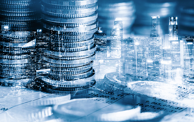 포토 JPG 해외이미지 백그라운드 돈 사람없음 금융 파란색 동전 성장 도시 투자 동전탑 다중노출 해외202309 해외포토 컬러 비즈니스 촬영기법 경제 쌓기 재산 파일형식