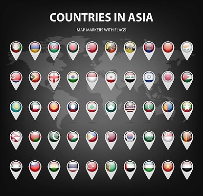 EPS 해외이미지 아시아 지도 일러스트 태국 표시 이집트 세트 중국 깃발 몽골 베트남 인도네시아 캄보디아 네팔 라오스 포인트 카타르 몰디브 말레이시아 사우디아라비아 싱가폴 미얀마 바레인 방글라데시 부탄 시리아 아르메니아 아제르바이잔 아프가니스탄 예멘 요르단 이라크 이란 이스라엘 조지아 카자흐스탄 파키스탄 벡터 키르기스스탄 해외202309 해외일러스트 사이프러스공화국 유럽 나라 중동 아프리카 금융 동남아시아 동유럽 서아시아 남아시아 중앙아시아 파일형식